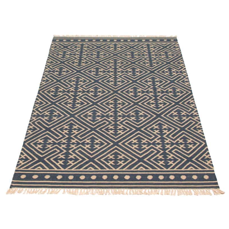 Ankara FW Navy Kilim 5'1" x 7'11" - 5'1 x 7'11