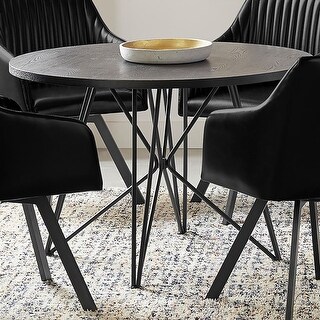 Round Dining Table with Butterfly Metal Base - Bed Bath & Beyond - 39899159