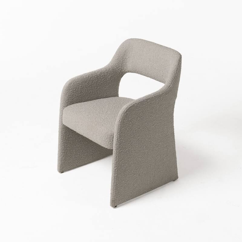 Modrest Bishop Modern Grey Fabric Dining Chair