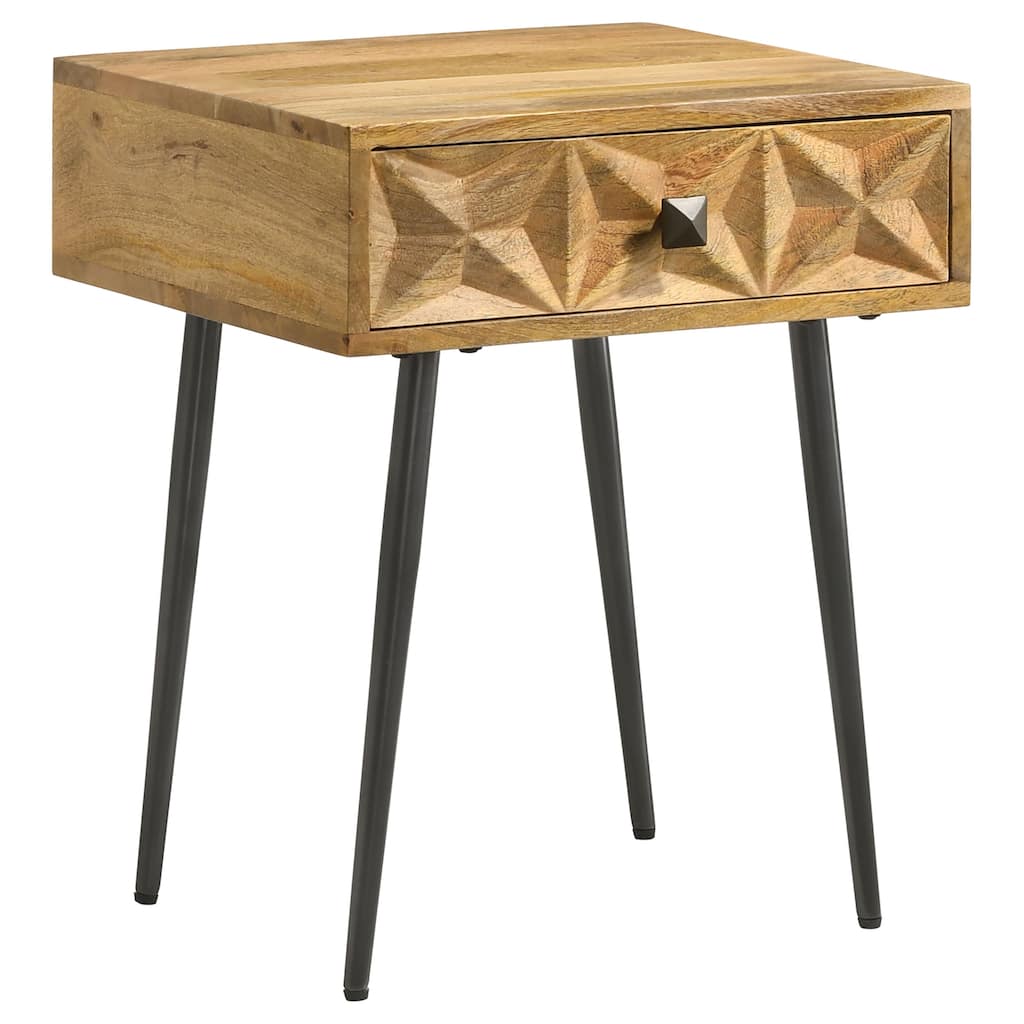 Ezra 1-drawer Rectangular Accent Side Table