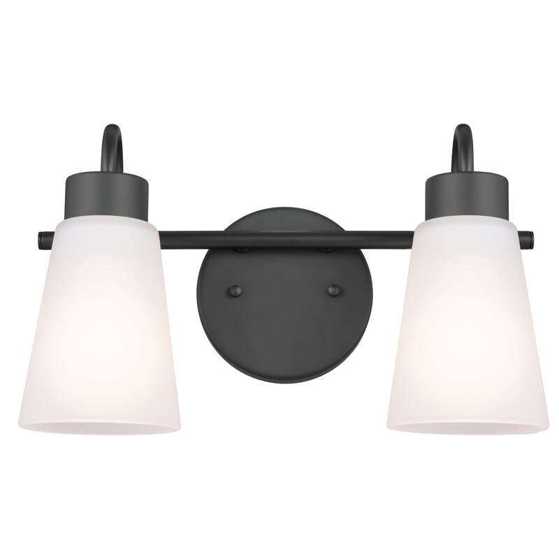 Kichler Lighting Erma 13.5 in. 2-Light Traditional Bathroom Vanity Light