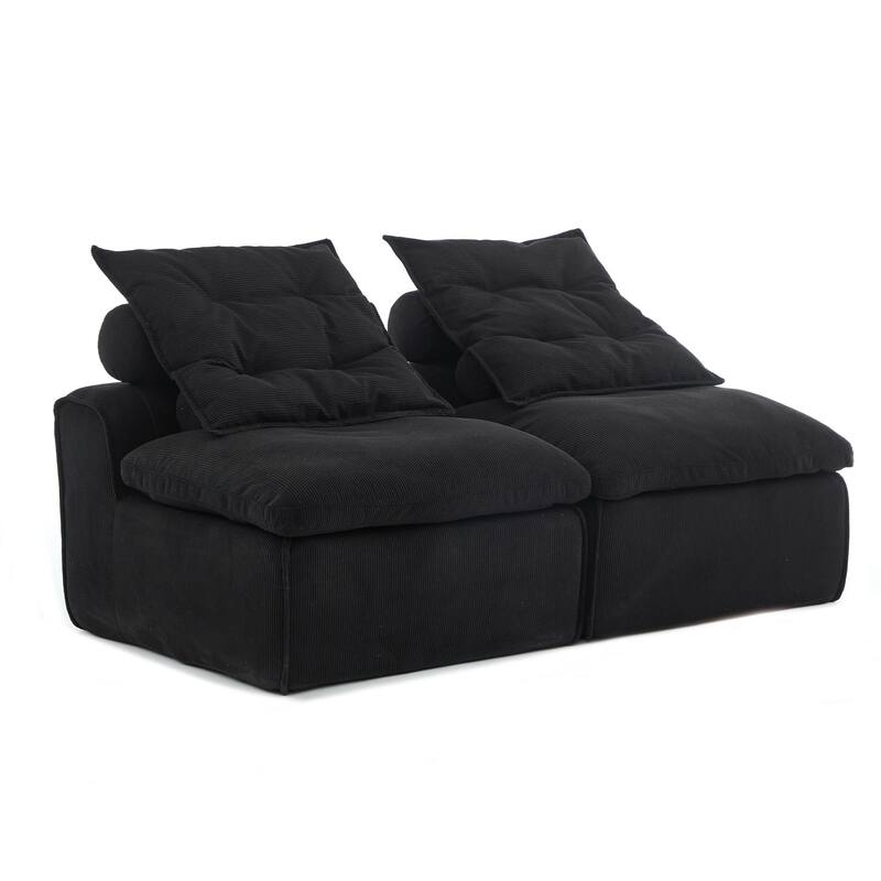 Versatile Modular Sofa with DIY Options and Comfort Features for Any Living Space