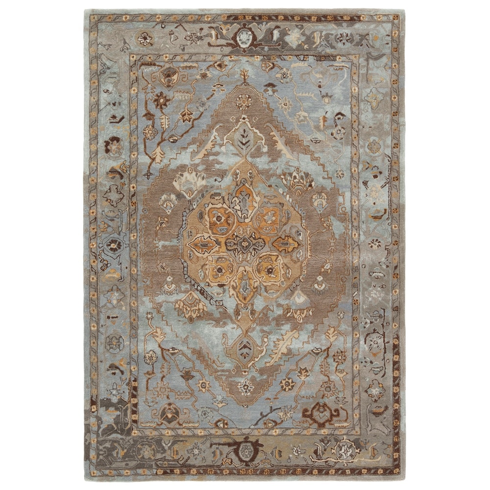 Dalim Handmade Medallion Area Rug