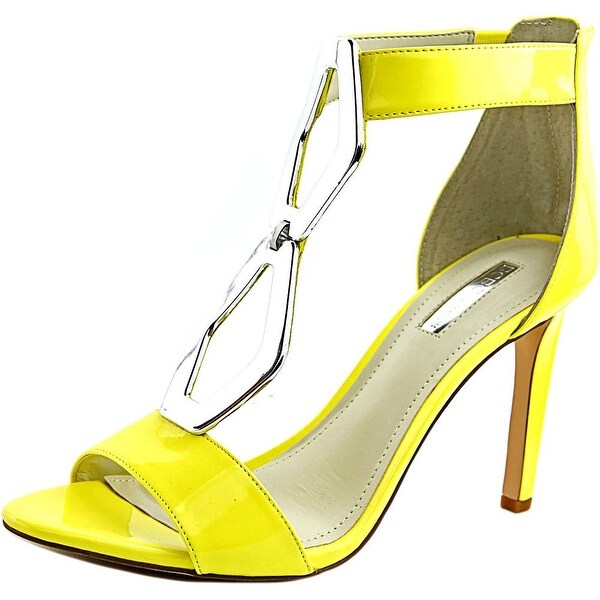 BCBGeneration Cayce Women Open Toe Patent Leather Sandals