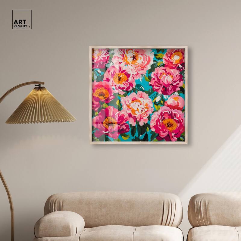 Maximalist Bloom Shadowbox by Art Remedy