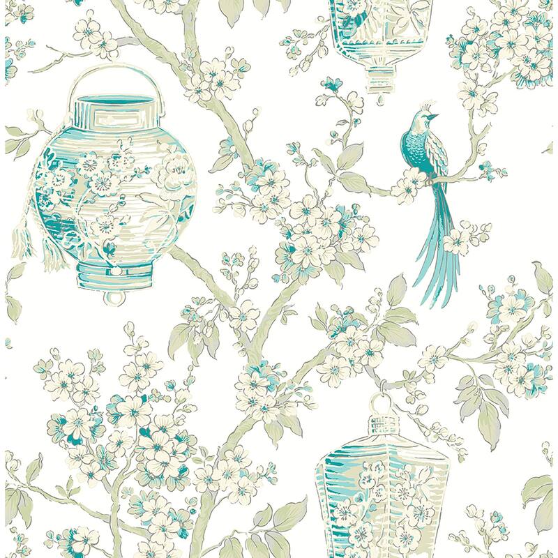 Eureka, Serenity Lanterns, 33 FT. L x 20.5In. W Wallpaper Roll
