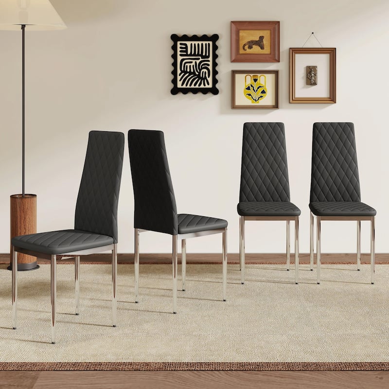 Upholstery Dining Chairs Set of 4