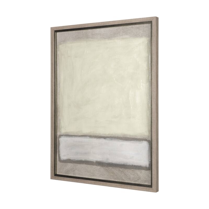 Ecru Framed Art Print