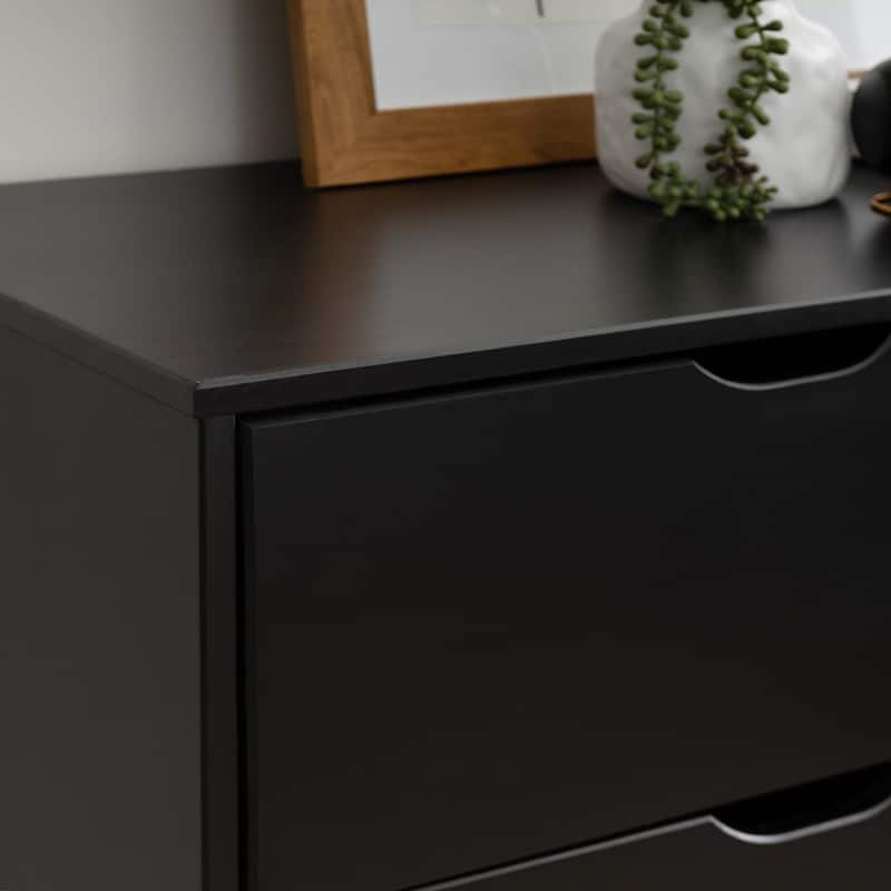 Purcell 4-Piece Bedroom Set with 6-Drawer Dresser and 2 Nightstands
