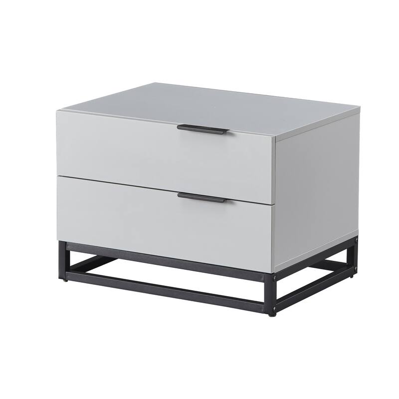 Nightstand With 2 Drawer