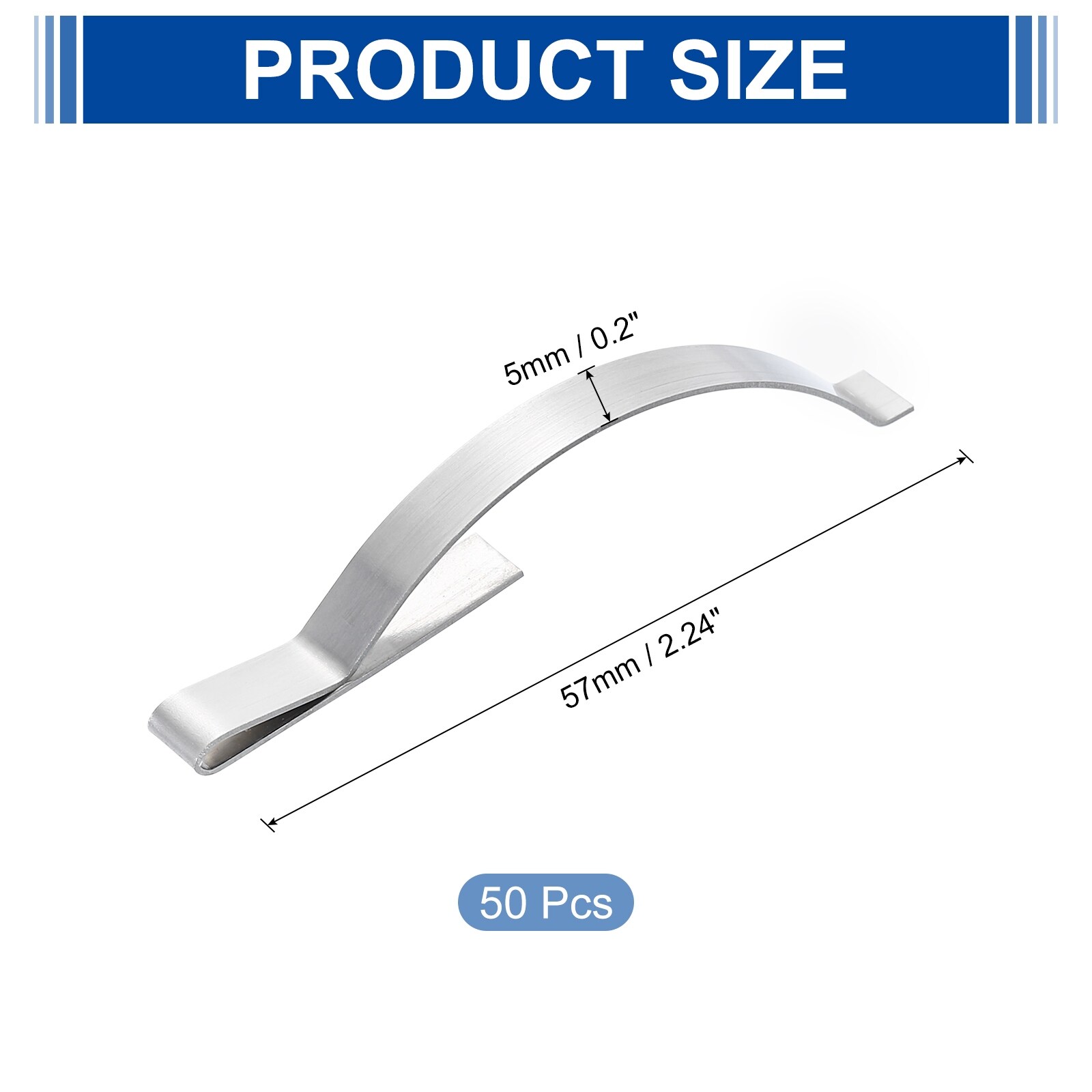Window Screen Tension Spring, Corner Mount Flat Window Spring Clips