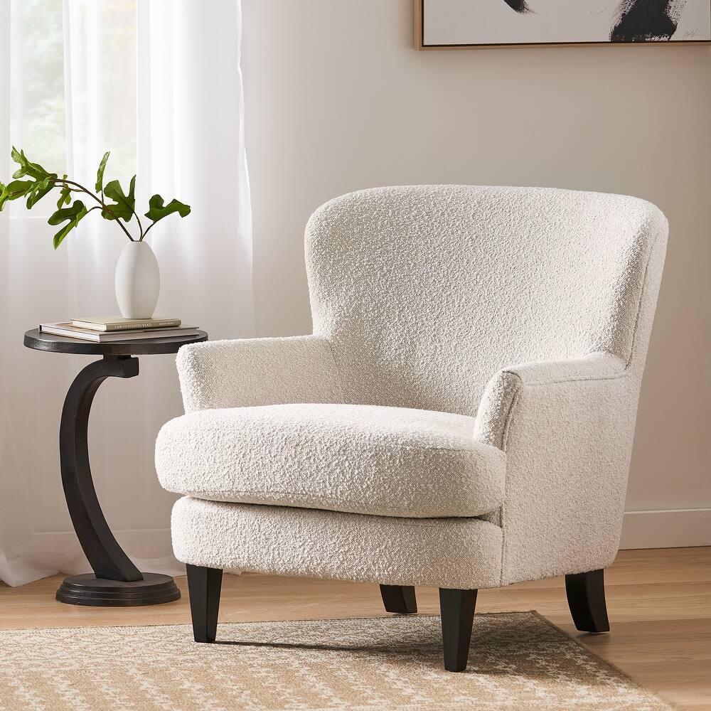 Hartshorn Upholstered Club Chair by Christopher Knight Home