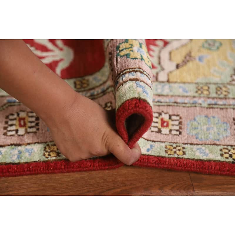 Oushak Turkish Area Rug Hand-knotted Wool Carpet - 4'6"x 6'1"