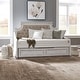 preview thumbnail 1 of 5, Magnolia Manor Antique White Twin Daybed with Trundle Antique White - Twin