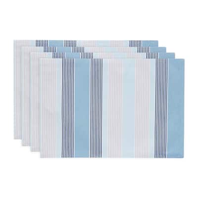 Izod Breakers Stripe 4-Pack Placemat Set