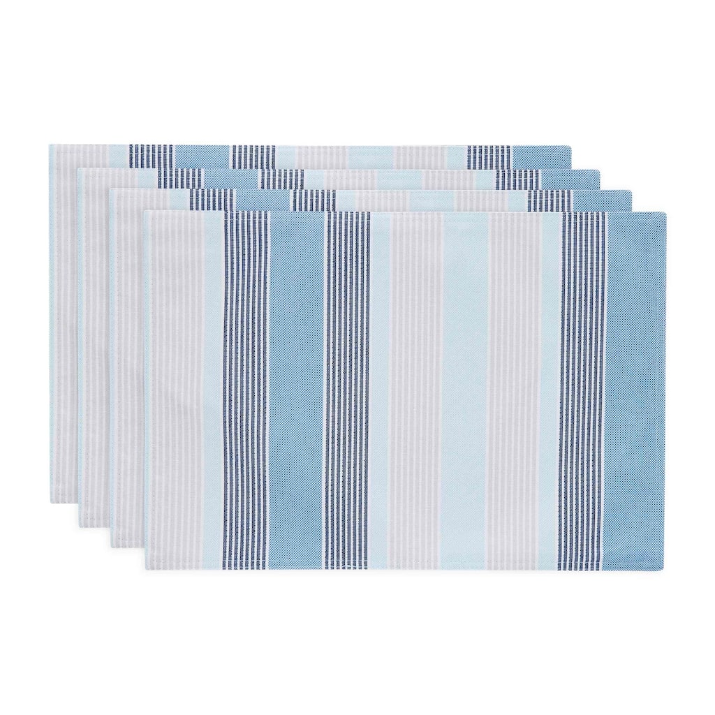 Izod Breakers Stripe 4-Pack Placemat Set