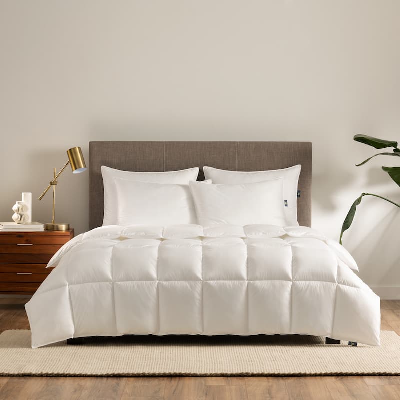 Serta Down Illusion Lightweight Comforter, Down Alternative Duvet Insert - Full - Queen