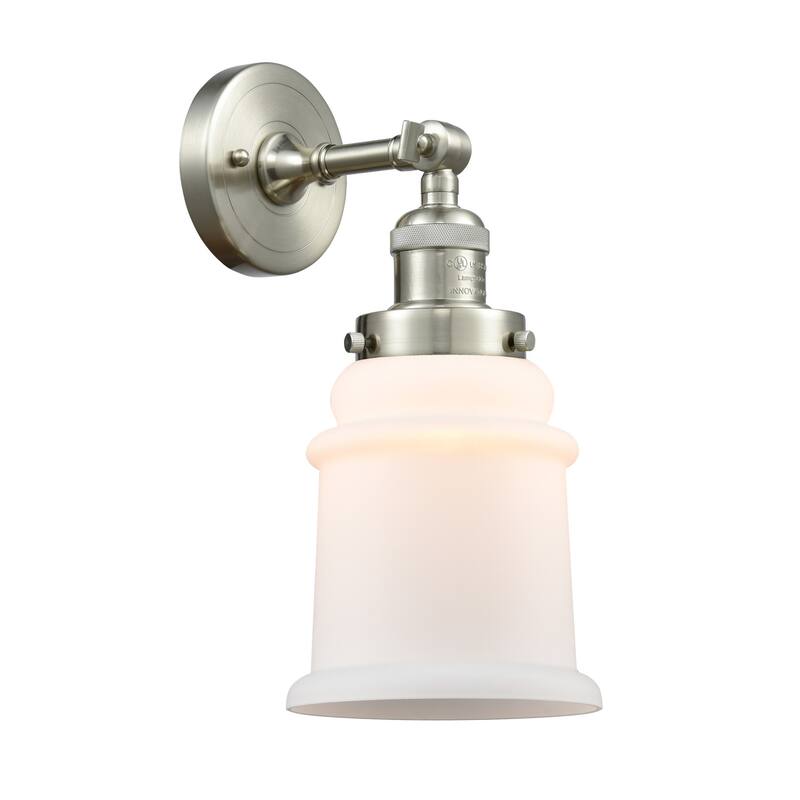 Innovations Lighting Canton Single Light 11" Tall Bathroom Sconce