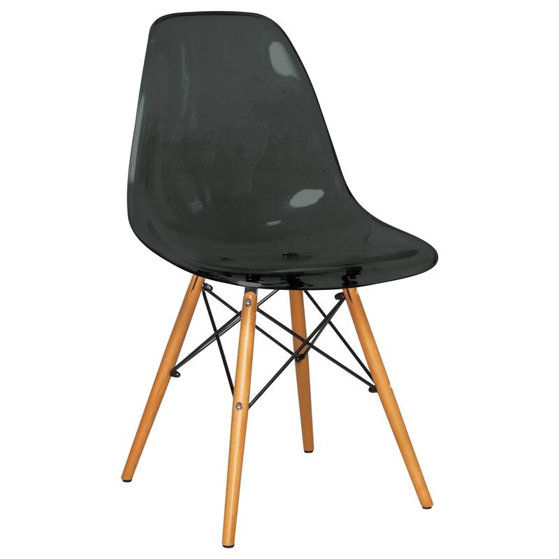 3-Piece Dining Set with 31-Inch Round Solid Wood Table and 2 Dining Chairs with Beech Wood Legs