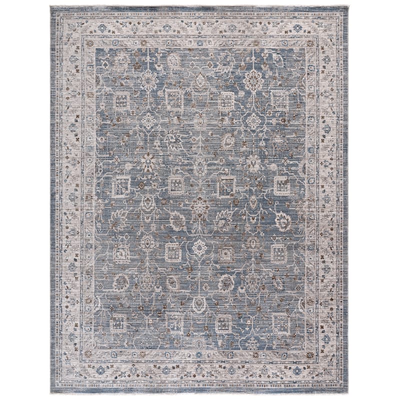 Martha Stewart by SAFAVIEH Whitney Soha Rug - 8' x 10' - Blue/Ivory