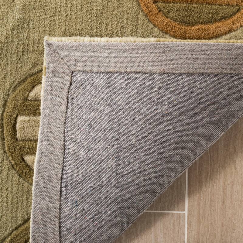 SAFAVIEH Handmade Modern Art Hanke Modern Polyester Rug