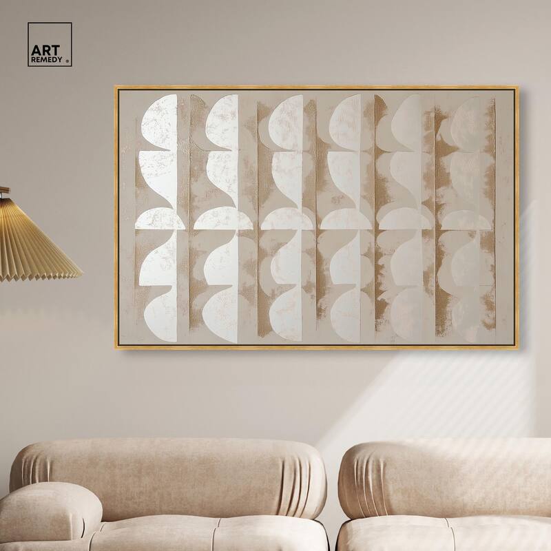 Columnar Shapes I Canvas by Art Remedy
