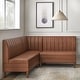 preview thumbnail 4 of 18, Lifestorey Kerrington 3-Piece Channel Back Upholstered Banquette Set