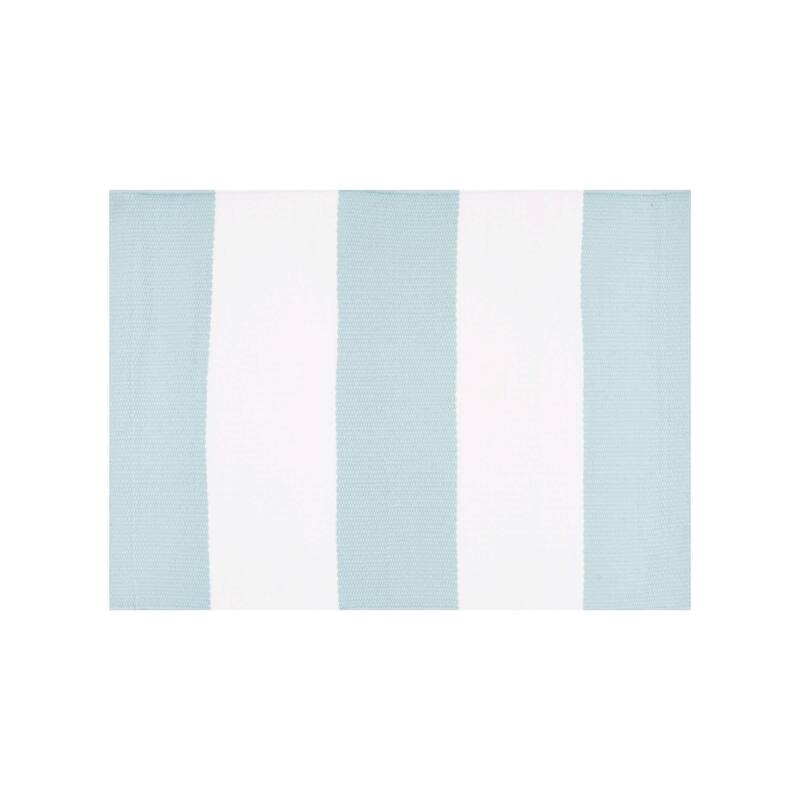 Cabana Sky Blue Stripes Placemat Set 6