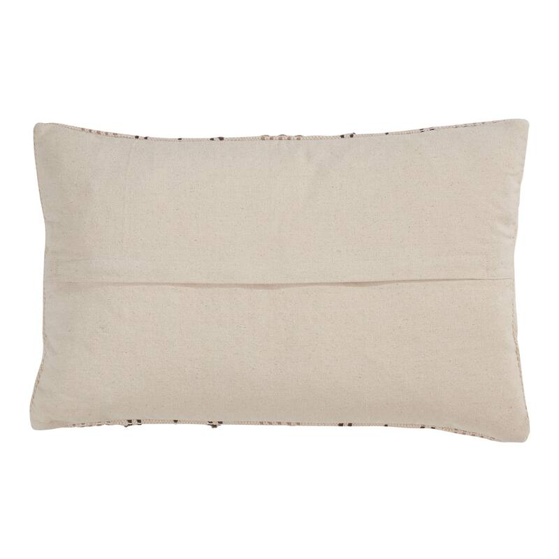 Striped Woven Throw Pillow