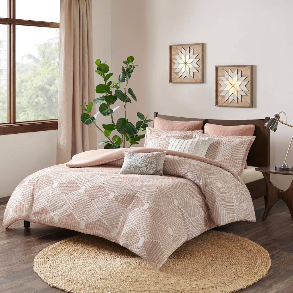 GDF Studio - Ellipse Cotton Jacquard Comforter Set