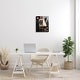 preview thumbnail 2 of 8, Stupell Vintage Electric Guitar Music Notes Canvas Wall Art by Savannah Miller