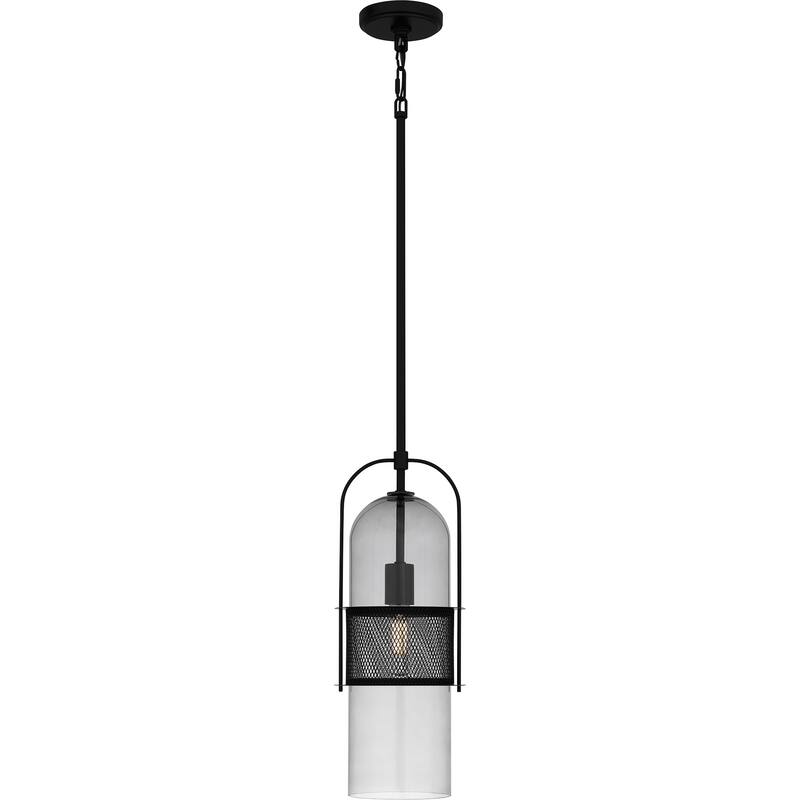 Soffer 1-Light Matte Black Mini Pendant Light