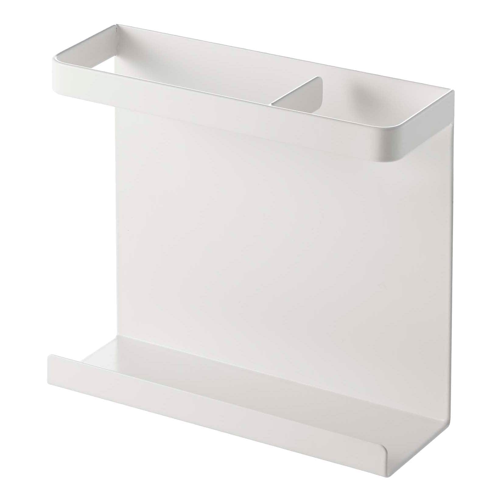Yamazaki Home Magnetic Wrap Holder, Steel, Holds 2 lbs - L 3.1 x W 8 x H 6.1 inches