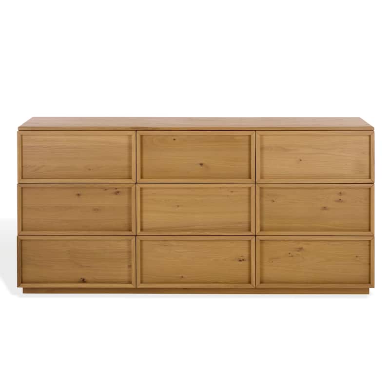 SAFAVIEH Couture Heimtraud 9-Drawer Dresser - Natural