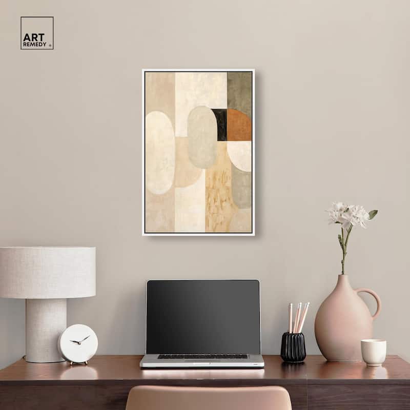 Overlapping Planes II Canvas by Art Remedy