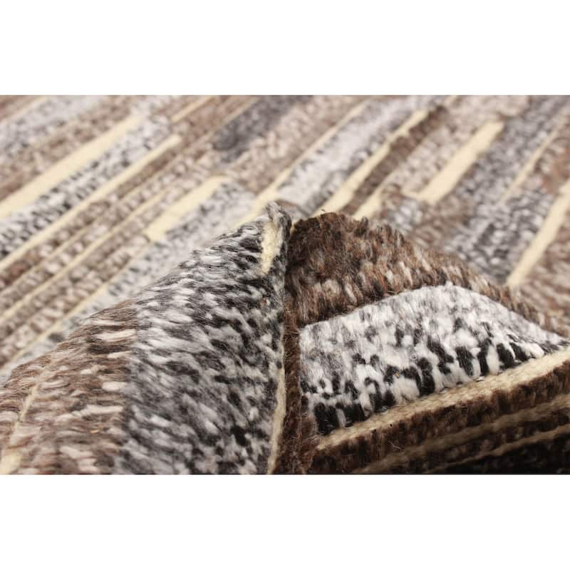 Tangier Brown Rug 4'11" x 7'10" - 4'11 x 7'10