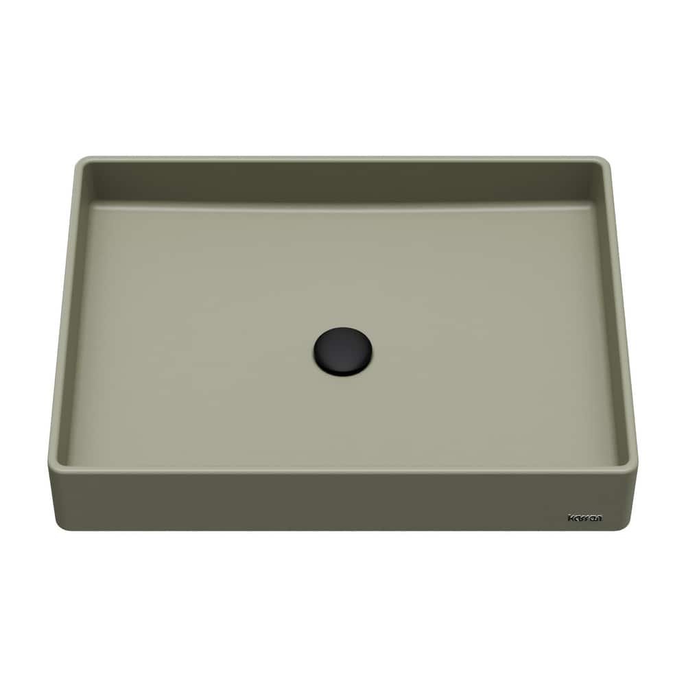 Karran USA SQS500 Sternhagen 23-5/8" Rectangular Quartz Composite