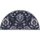 preview thumbnail 120 of 122, Patchway Handmade Classic Floral Wool Area Rug 2' x 4' hearth - Navy - Hearth