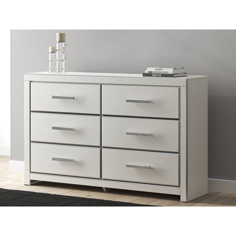 Signature Design by Ashley Ravalori White Dresser