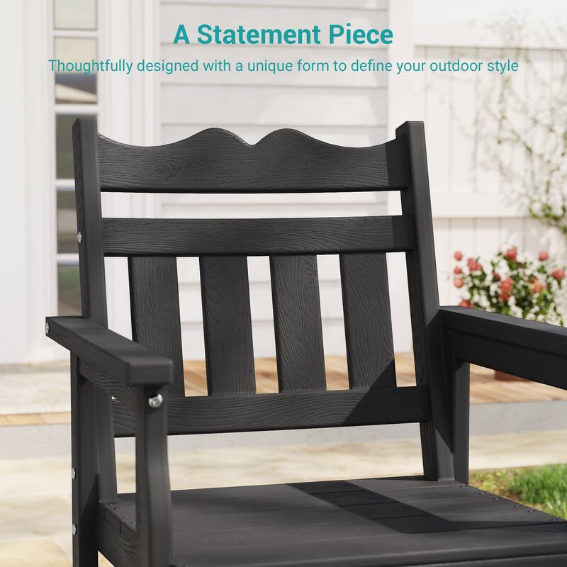 HIPS All-weather Outdoor Dining Chairs with 304 Hardware (Set of 2)