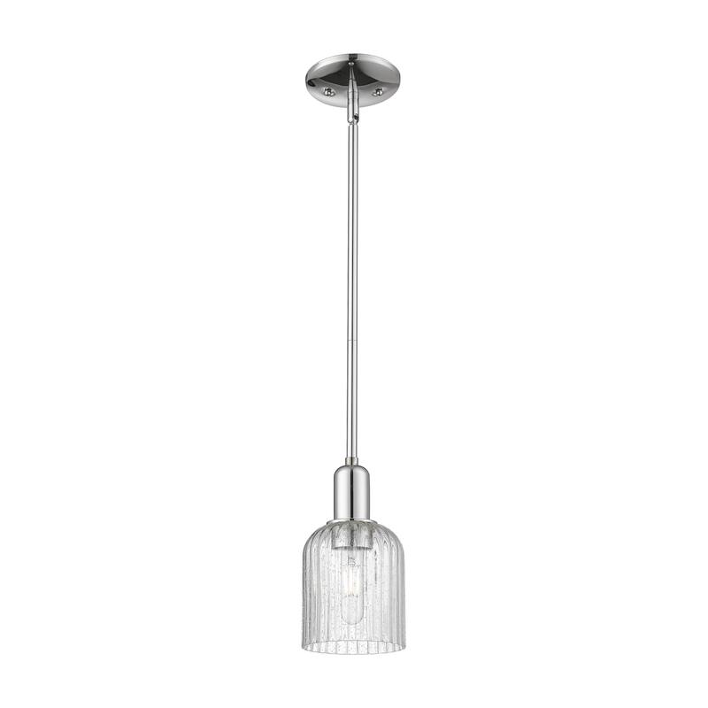 Innovations Lighting Downtown Urban - Bridal Veil - 1 Light 5" Stem Hung Mini Pendant