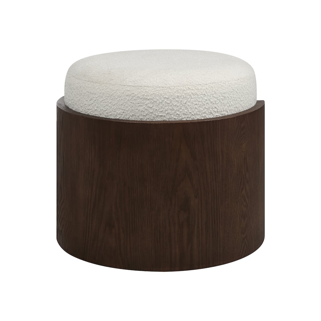 Renwil Capsula 18.0" Height Ottoman, Brown