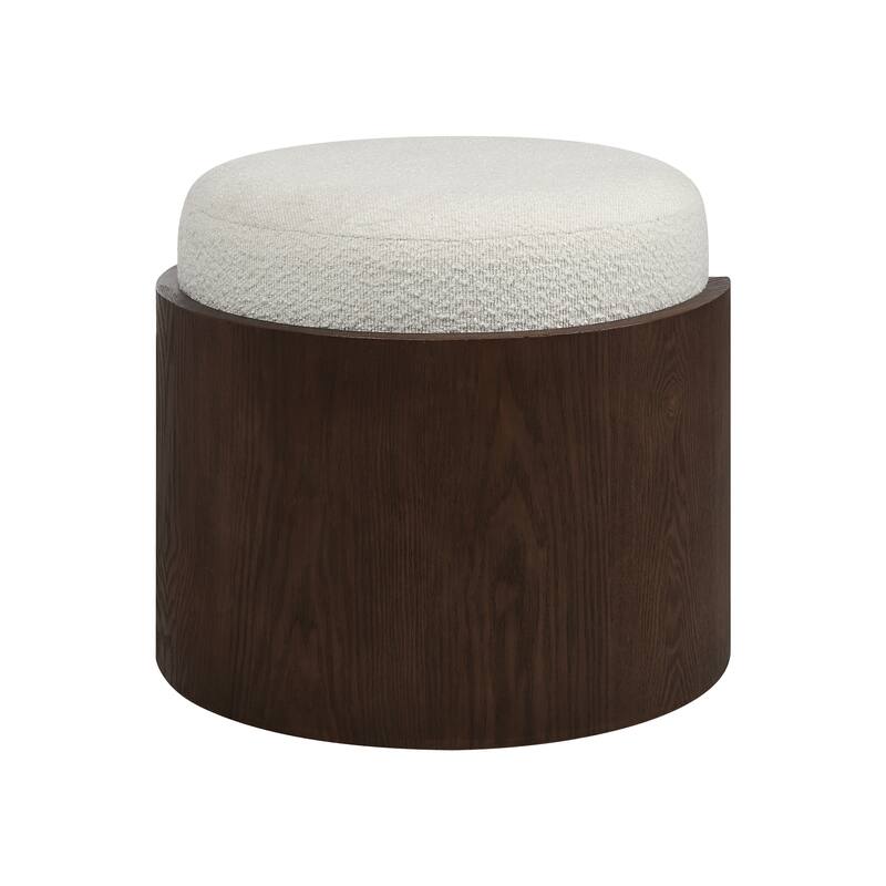 Renwil Capsula 18.0" Height Ottoman, Brown