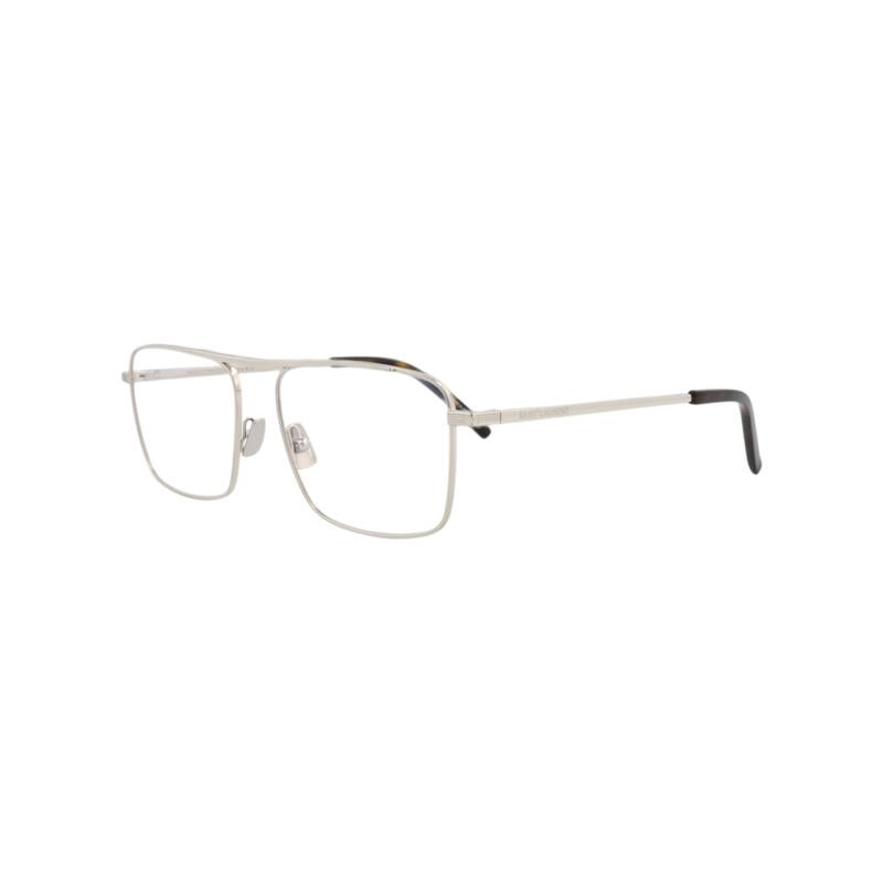 Saint Laurent Square-Frame Metal Optical Frames