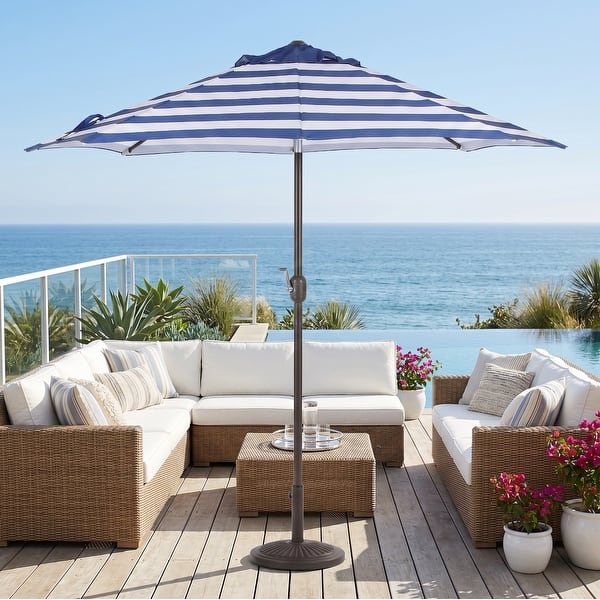 abccanopy cantilever patio umbrellas Umbrella Double Top Round Umbrella ADJUSTABLE TILT AND 360° white How to Make a Color:TAN/BLACK