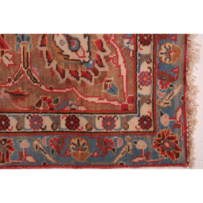 ECARPETGALLERY Hand-knotted Antalya Vintage Red Wool Rug - 9'9 x 13'0