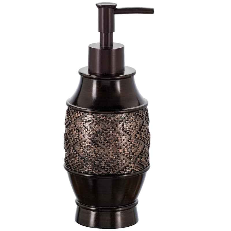 Creative Scents Dublin Brown Soap Dispenser for Bathroom - 1 Pack
