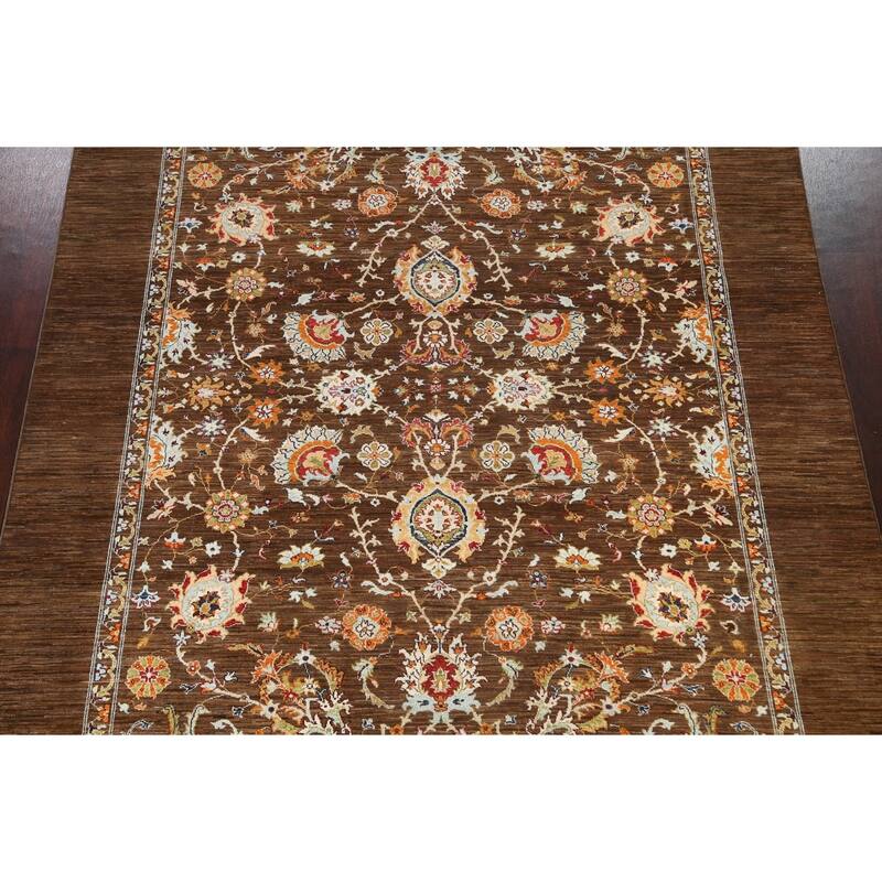 Traditional Vegetable Dye Ziegler Oriental Wool Area Rug Hand-knotted - 8'2" x 9'9"