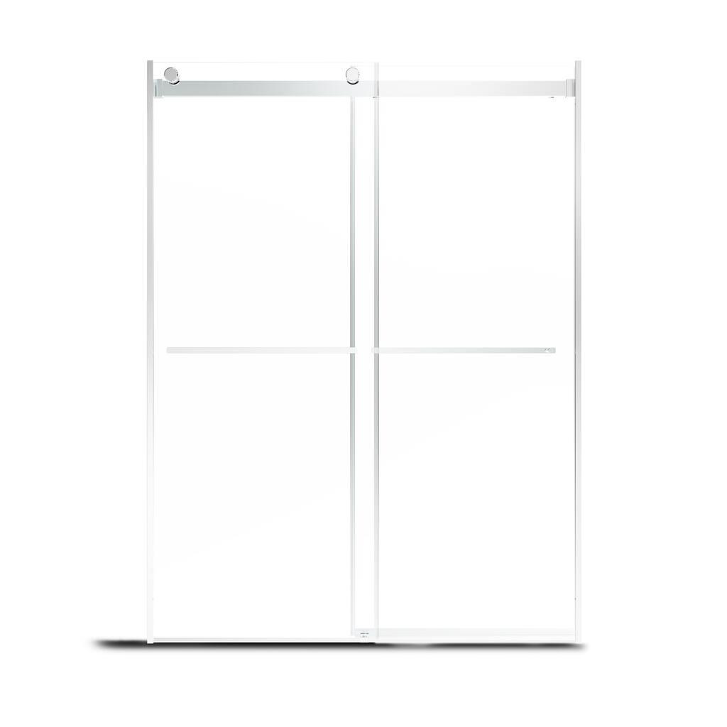 CASAINC 48"*76" Frameless Double Sliding Shower Door