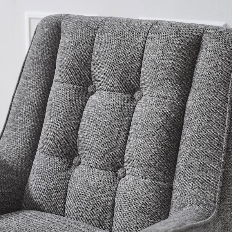 Art Leon Comfortable Fabric Upholstered Accent Chair
